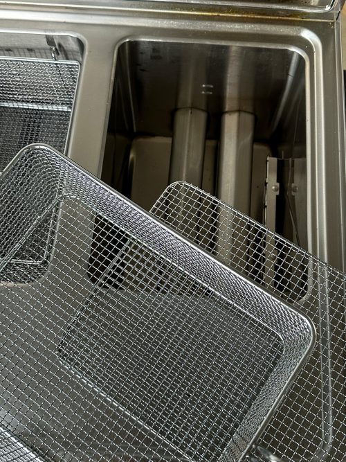 gasbeheizte Fritteuse